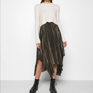AllSaints Lerin Two-in-one Dress